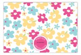 Floral Undies Flat Note Card