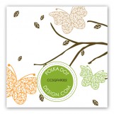 Fluttering Leaves Gift Tag