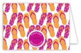 Fuchsia Perfect Pair Folded Note Card