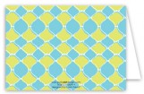 Funky Argyle Note Card