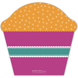 Girl Monogram Cupcake