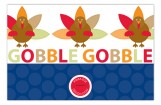 Gobble Gobble Fall Party Invitations