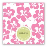 Green Coastal Couple Gift Tag