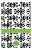 Green Damask Photo Card