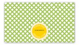 Green Garden Trellis Calling Card