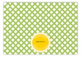 Green Garden Trellis Enclosure Card