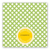 Green Garden Trellis Gift Tag