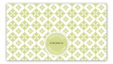 Green Pure Pattern Calling Card