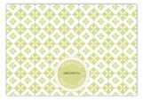 Green Pure Pattern Enclosure Card
