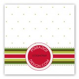 Green Simple Blessings Gift Tag