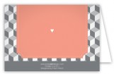 Grey Stepping Blocks Note Card