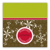 Hot Chocolate Snow Gift Tag