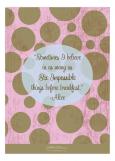 Pastel Harlequin Mad Tea Party Invitation