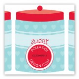 Kitchen Canisters Gift Tag