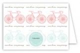 La Bicyclette Folded Note Card
