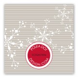 Light Snow Gift Tag