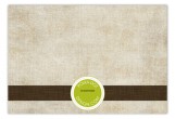 Linen Damask Pop Flat Note Card