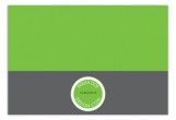 New Horizons Green Flat Note Card