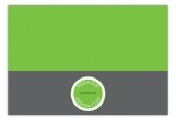 New Horizons Green Flat Note Card