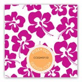 Orange Coastal Couple Gift Tag