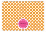 Orange Garden Trellis Enclosure Card