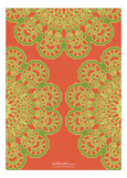 Orange Vintage Lace Fiesta