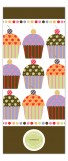 Pattern Cupcakes Notepad