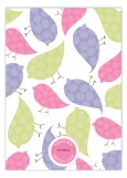 Pink Birds on a Wire Invitation