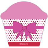 Pink Bow Cupcake