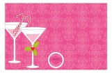 Pink Holiday Spirits Invitation