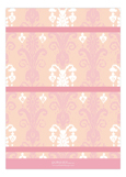 Pink Ikat Photo Card