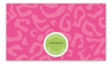 Pink Leopard Calling Card