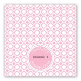 Pink Mod Clover Gift Tag