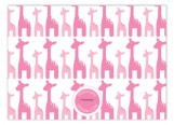 Pink Onlooking Giraffes Photo Card