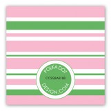 Pink Peapod Gift Tag