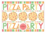 Haden is Turning Three Pizza Party Invitations