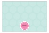 Polka Dot Undies Flat Note Card
