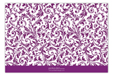 Pretty in Purple Flat Note Card