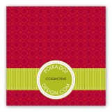 Red Cheer Gift Tag