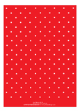 Red Shoe with Red Dots Invitation