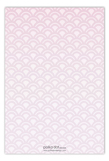 Rising Sun Pink Flat Note Card