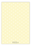 Rising Sun Yellow Flat Note Card