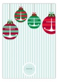 Ships Ahoy Holiday Photo Card