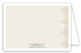 Soft Tan Currency Note Card
