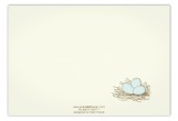 Speckled Egg Flat Note Card