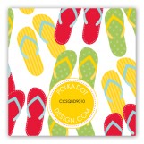 Summer Flip Flops Gift Tag