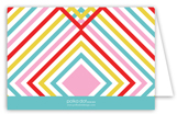 Summer Graphic Folded Note Card