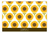 Sunny Flower Flat Note Card