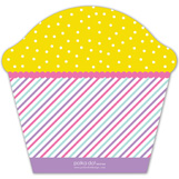 Sweet Stripes Cupcake