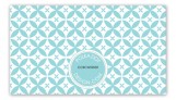 Teal Elegance Calling Card